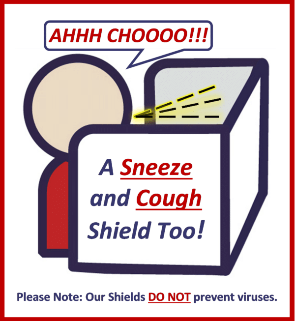 Ahh Choo - Sneeze Guard / Cough Guard - Item Pages