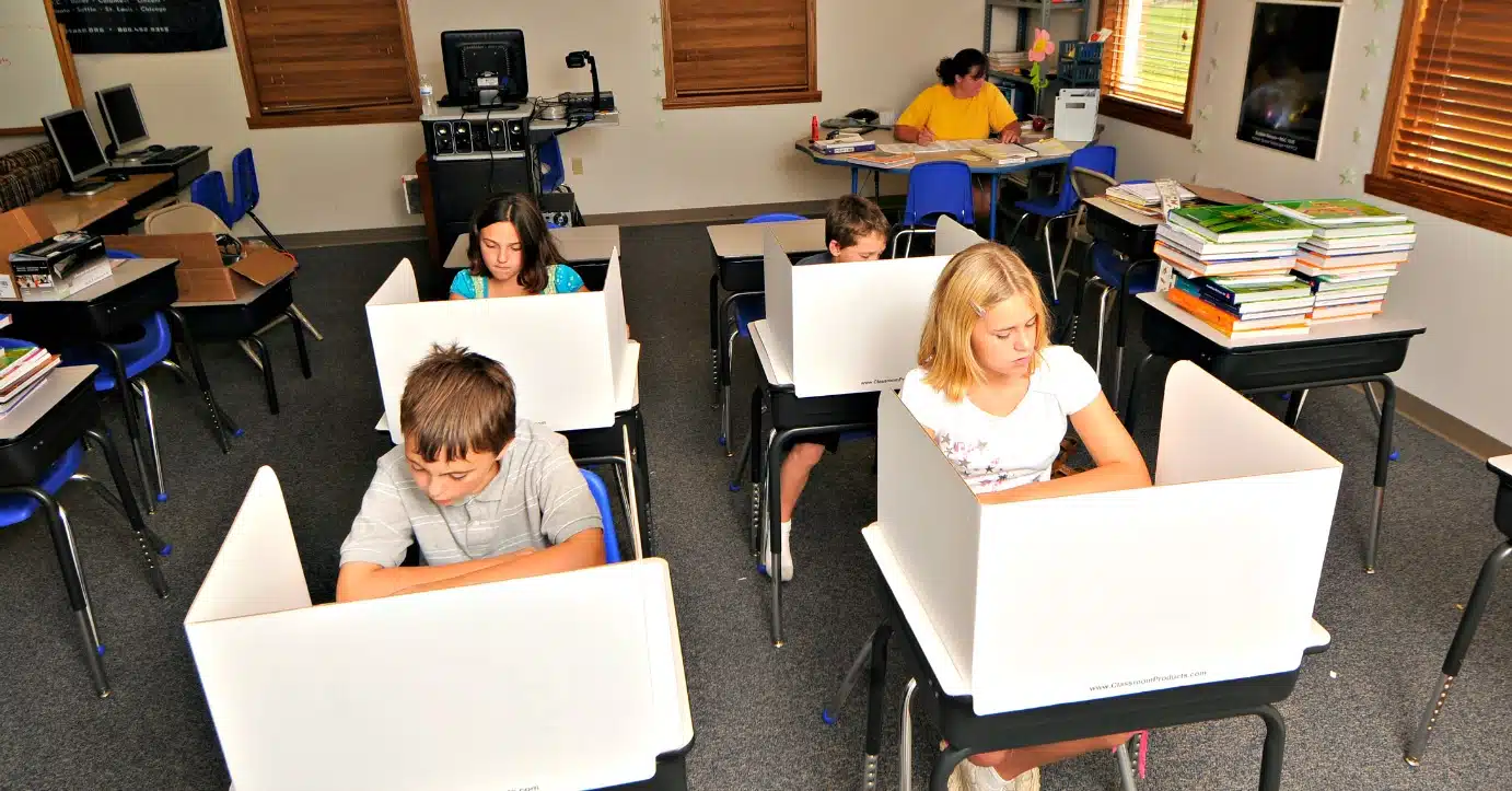 Read more about the article The Importance of Standard Privacy Shields for Student Desks