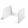 Classroom Privacy Shields with Window - 13" Tall (No Clear Window Shield Insert) - Privacy Shields