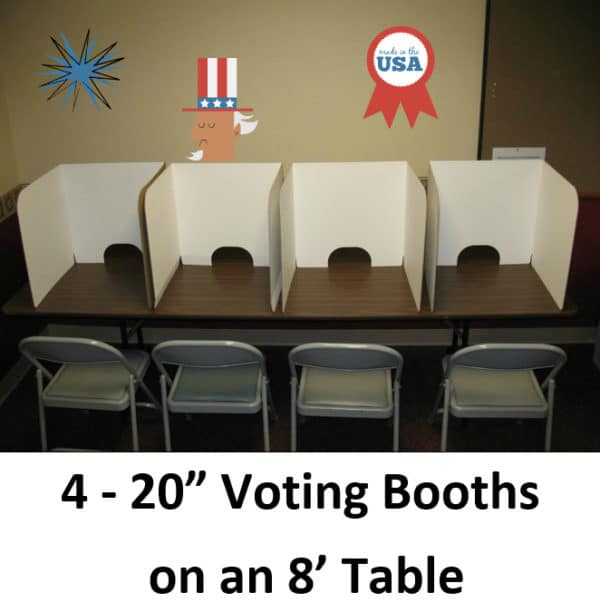 20in on Table Booths 2 Decor