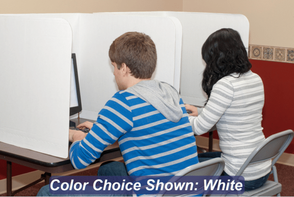 24” Tall Premium Computer Privacy Shields - Image 11