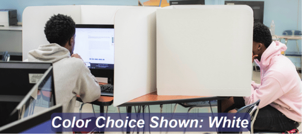 24” Tall Premium Computer Privacy Shields - Image 15