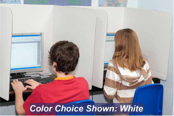 24” Tall Premium Computer Privacy Shields - Image 18