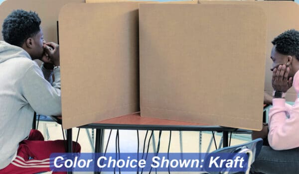 24” Tall Premium Computer Privacy Shields - Image 20