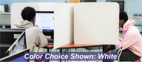 24” Tall Premium Computer Privacy Shields - Image 22