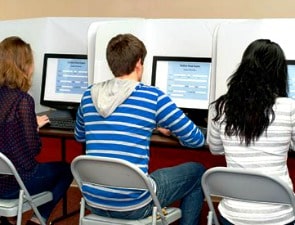 Computer privacy shields for students