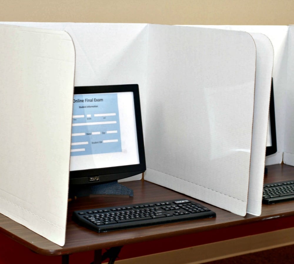 Privacy Folders (Privacy Shields) For Discouraging Cheating