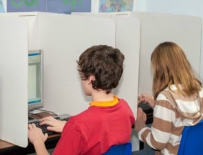 Computer privacy shields for classrooms