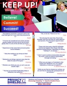 Free Worksheets - Motivational Print Outs for Your Classroom