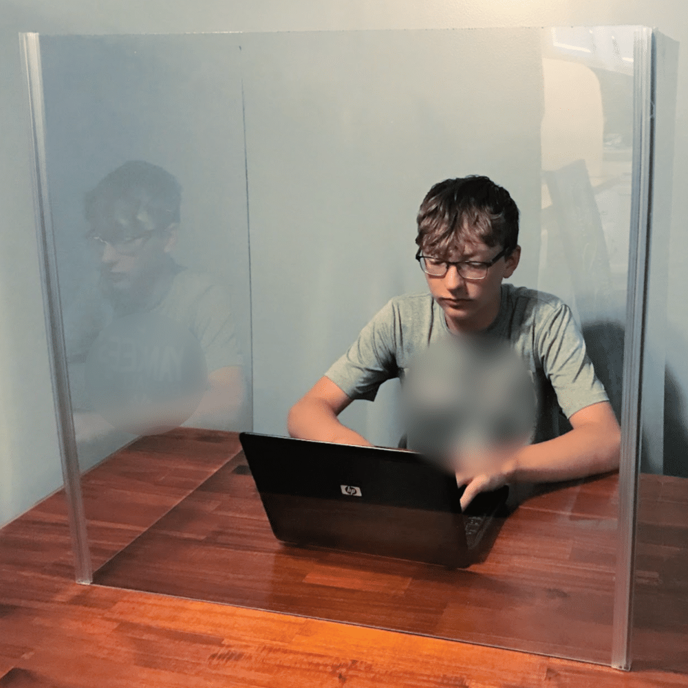 Student Sneeze Guard Student Sneeze Guard