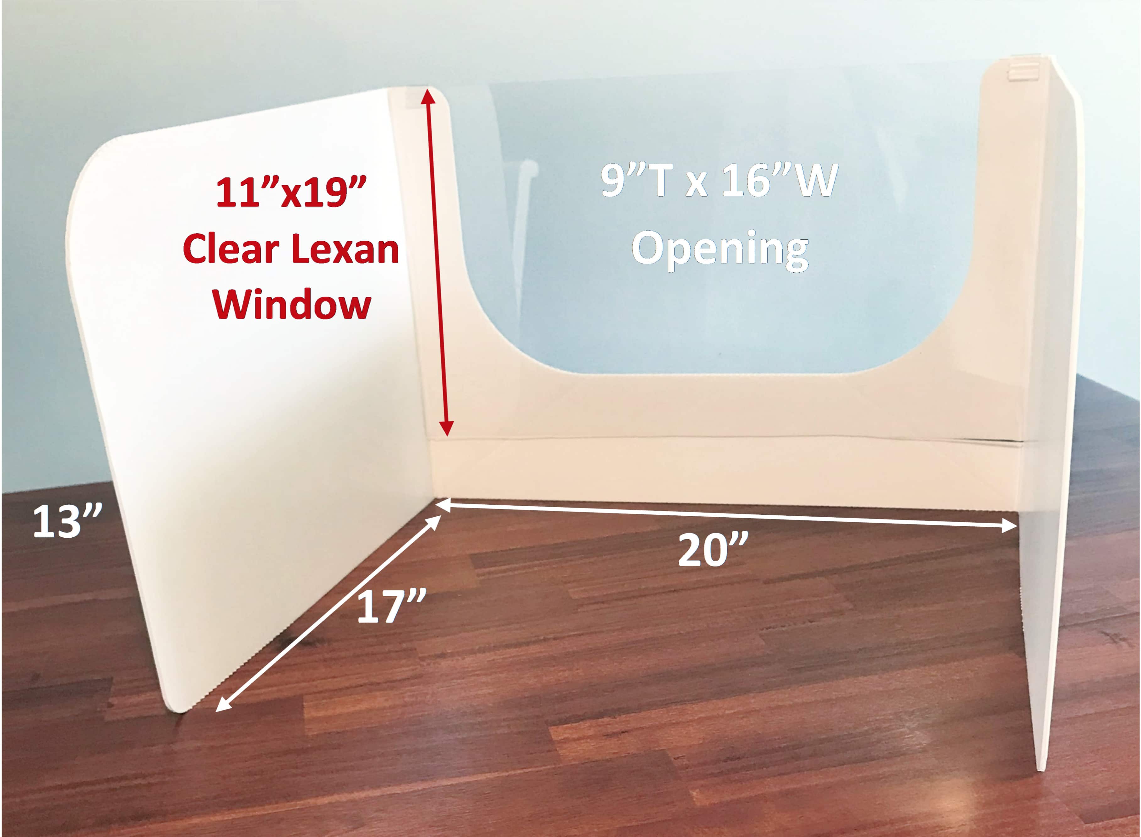 Cough Guard and Sneeze Guard for Schools and Classrooms 100 