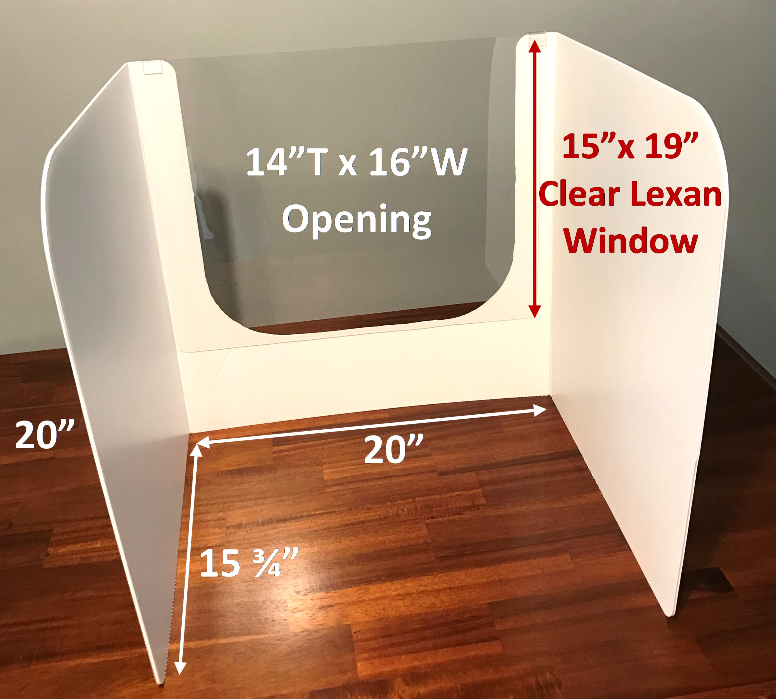 Cough Guard and Sneeze Guard for Schools and Classrooms 100 