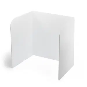 Cleanable Plastic Privacy Shields – 20” Tall - Privacy Shields