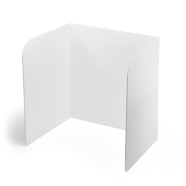 Cleanable Plastic Privacy Shields – 20” Tall - Privacy Shields