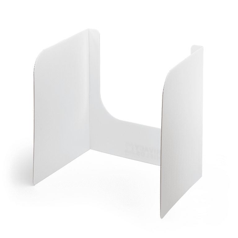 20” Tall Plastic Window Privacy Shields Privacy Shields