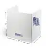 20” Tall Premium Desktop Privacy Shields - Image 2