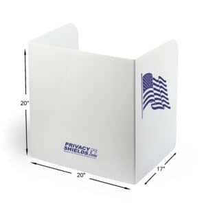 20” Tall Premium Desktop Privacy Shields