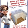 13” Tall Premium Desktop Privacy Shields - Image 24
