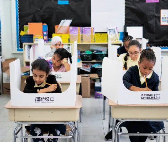 classroom privacy shields for students